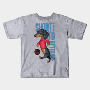 Short Legs Big Attitude Kids T-Shirt